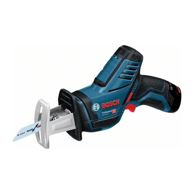 Bosch GSA 10,8 V-LI Professional Noir, Bleu - Image 1
