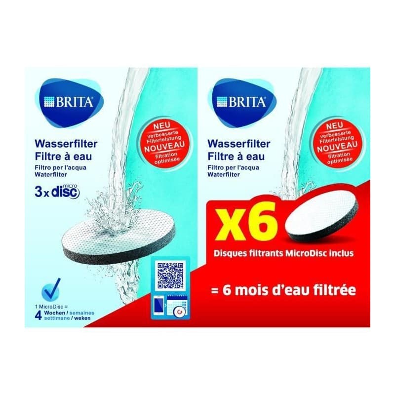 Brita MicroDisc Disque de filtre à eau 6 pièce(s) - Image 1