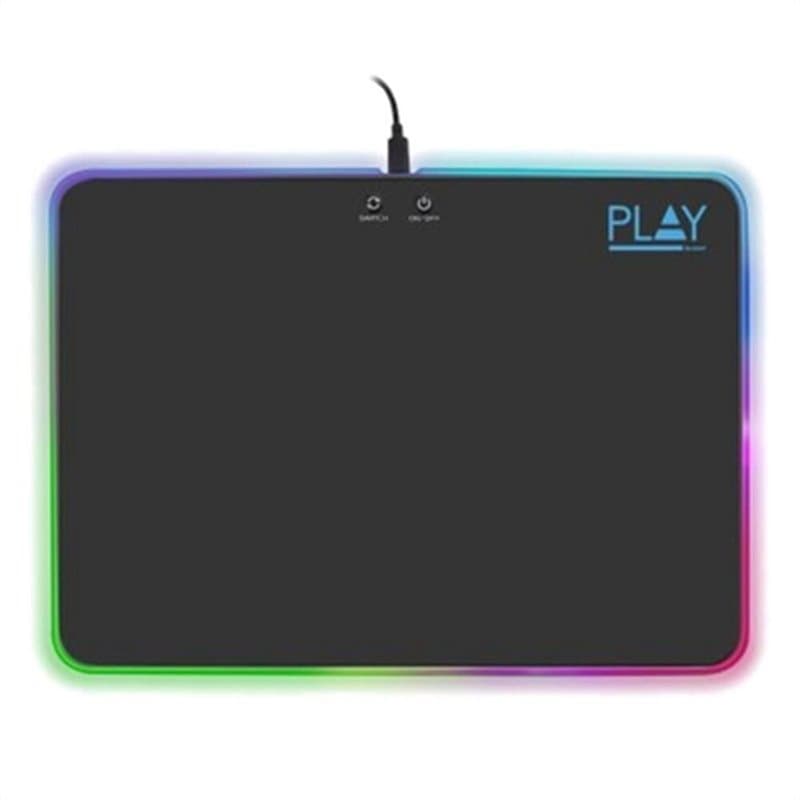 Ewent PL3341 tapis de souris Tapis de souris de jeu Noir - Image 1