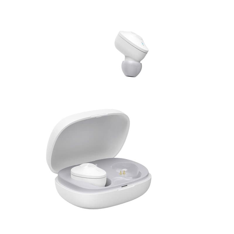 Hama Freedom Buddy Casque True Wireless Stereo (TWS) Ecouteurs Appels/Musique Bluetooth Gris clair, Blanc - Image 1