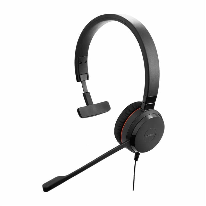 Jabra Evolve 20SE UC Mono Casque Avec fil Arceau Bureau/Centre d'appels USB Type-A Bluetooth Noir - Image 1