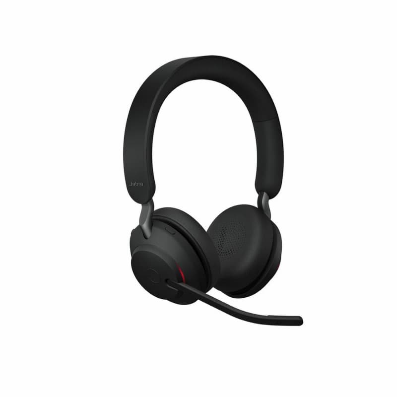 Jabra Evolve2 65, MS Stereo Casque Sans fil Arceau Bureau/Centre d'appels USB Type-C Bluetooth Noir - Image 1