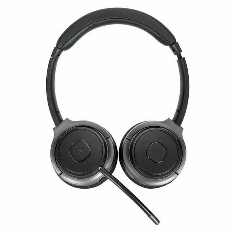 Targus AEH104GL écouteur/casque Avec fil &sans fil Arceau Appels/Musique USB Type-C Bluetooth Noir - Image 1