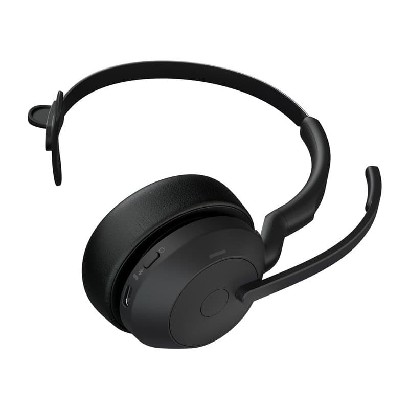 Jabra Evolve2 55 Casque Sans fil Arceau Bureau/Centre d'appels Bluetooth Noir - Image 1