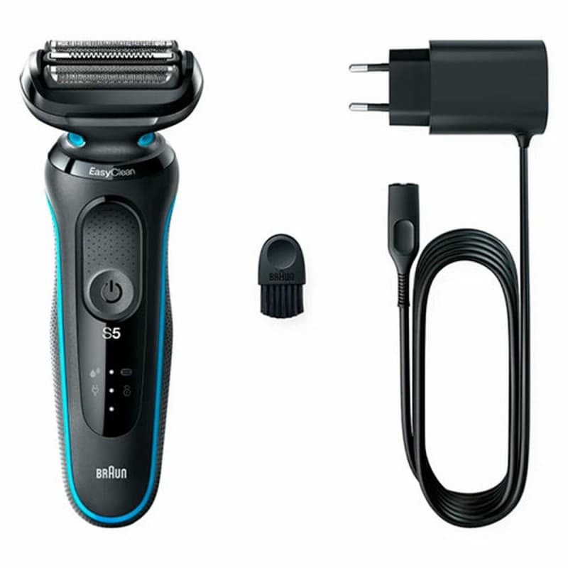 Braun Series 5 51-M1000s Rasoir à grille Noir, Bleu - Image 1