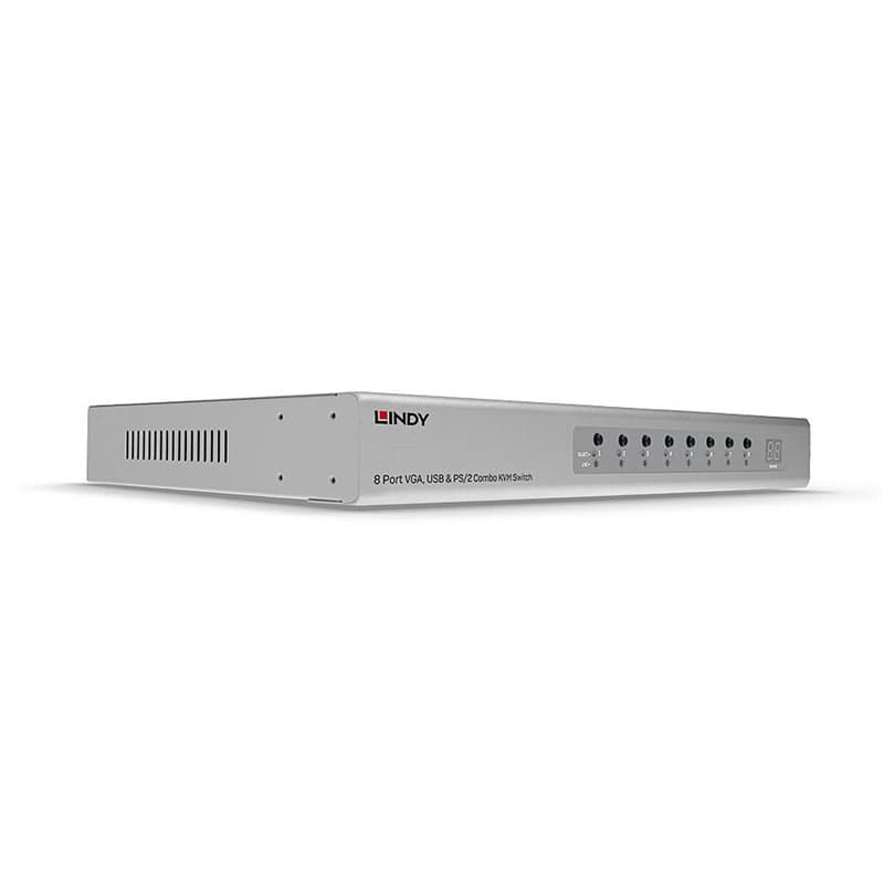 Lindy 39526 commutateur écran, clavier et souris Grille de montage Argent - Image 1