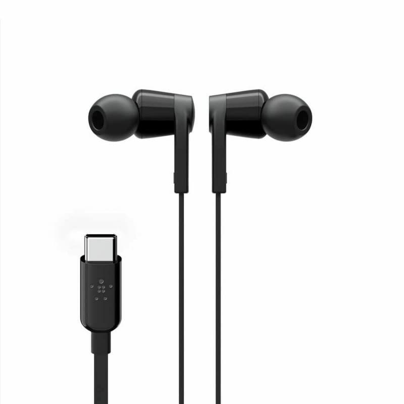 Belkin ROCKSTAR Écouteurs Avec fil Ecouteurs Appels/Musique USB Type-C Noir - Image 1