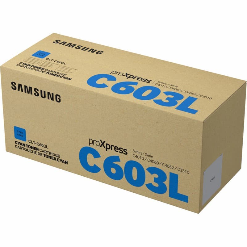 Samsung CLT-C603L Toner cyan grande capacité authentique - Image 1