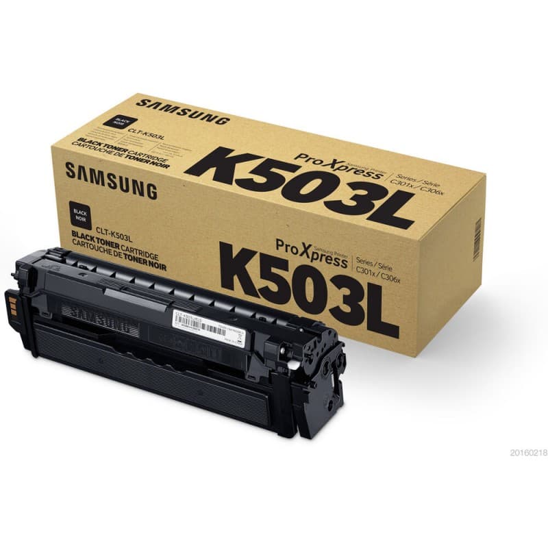 Samsung CLT-K503L Toner noir grande capacité authentique - Image 1