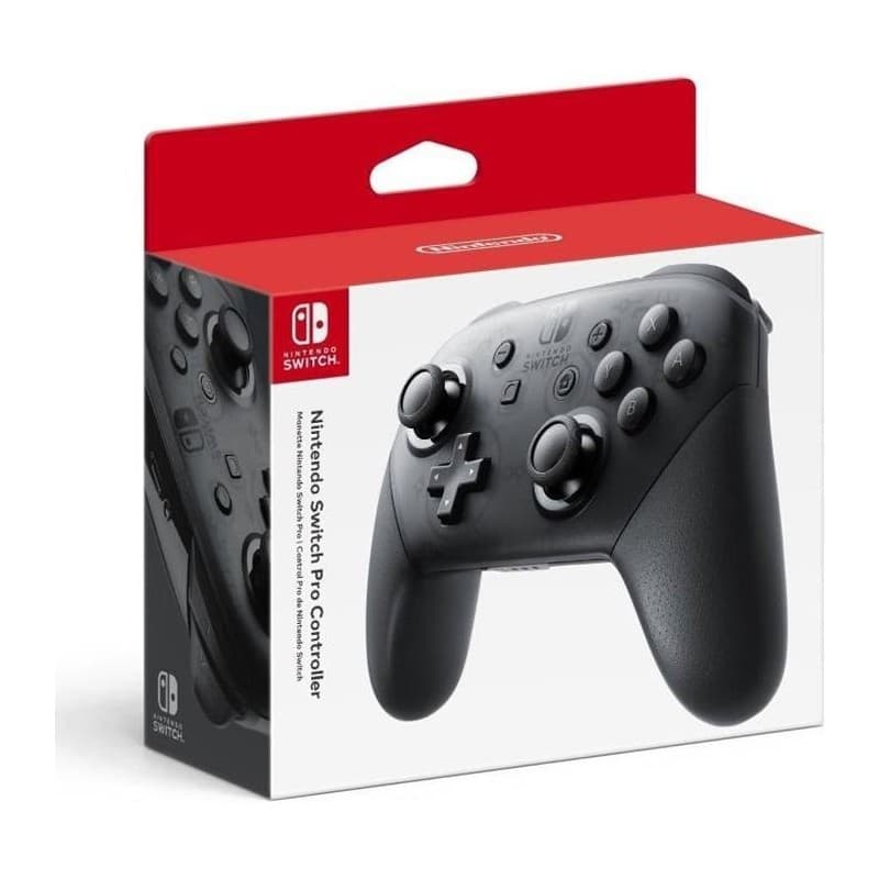 Nintendo Switch Pro Controller Noir Bluetooth Manette de jeu Analogique/Numérique Nintendo Switch, PC - Image 1