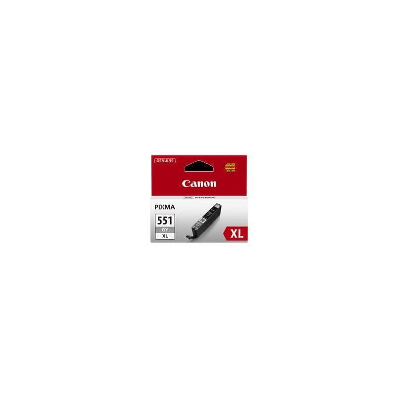 Canon Cartouche d'encre CLI-551GY XL grande capacité Gris (CLI551XL) - Image 1