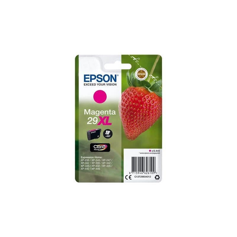 Epson Strawberry Cartouche Fraise 29XL - Encre Claria Home M - Image 1