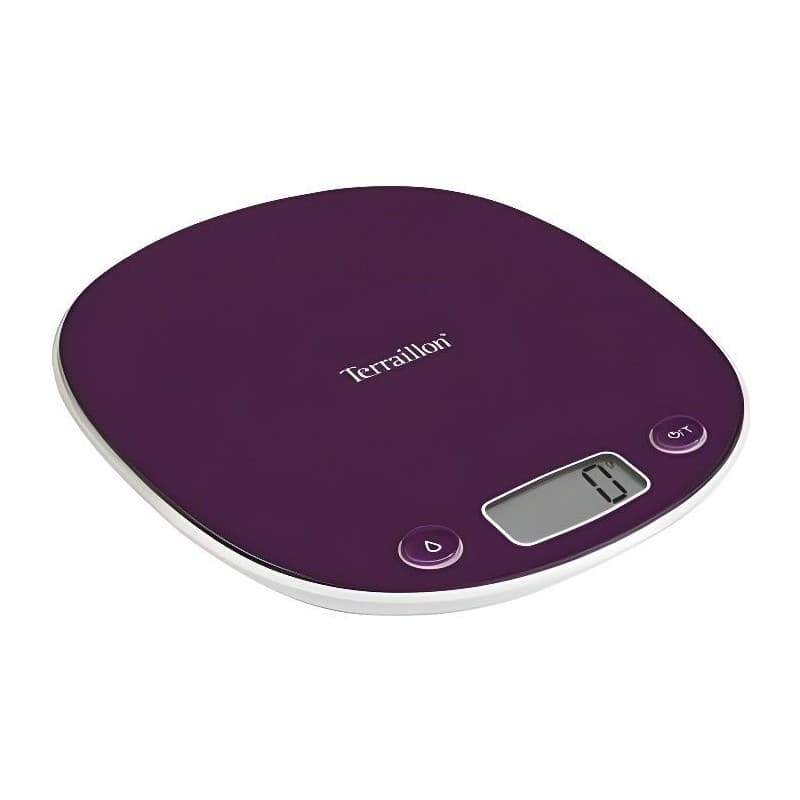 Balance de cuisine Terraillon Macaron Pourpre 5 kg - Image 1