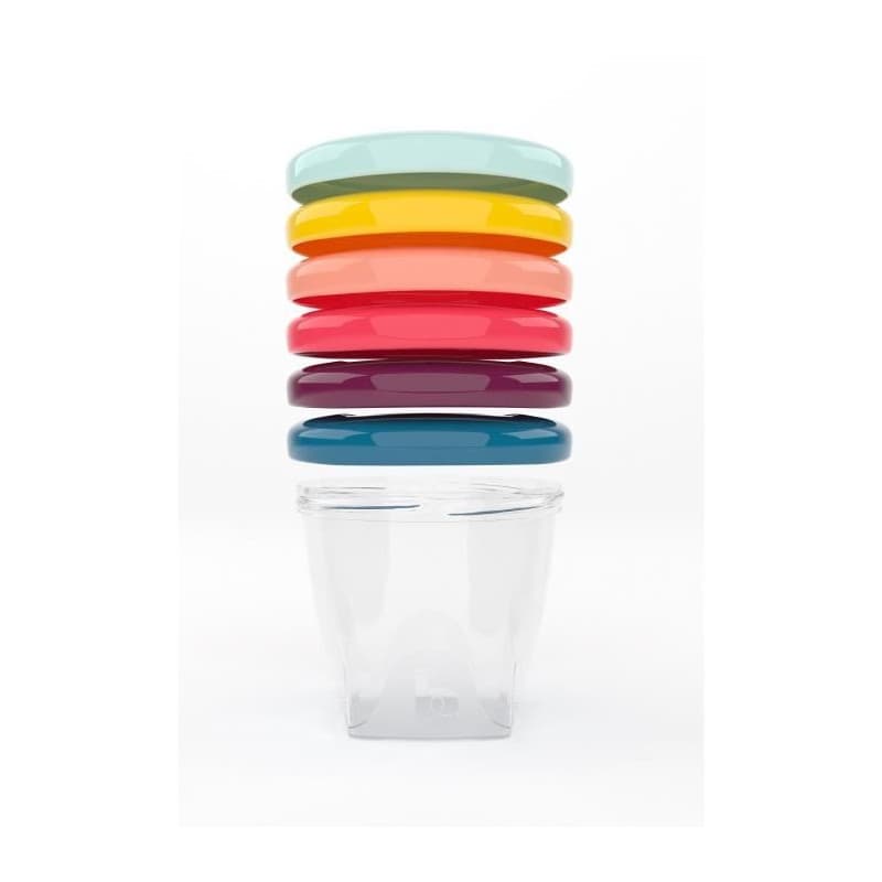 Récipient de Conservation des Aliments Babymoov Babybols 250 ml (6 pcs) 6 x 250 ml - Image 1