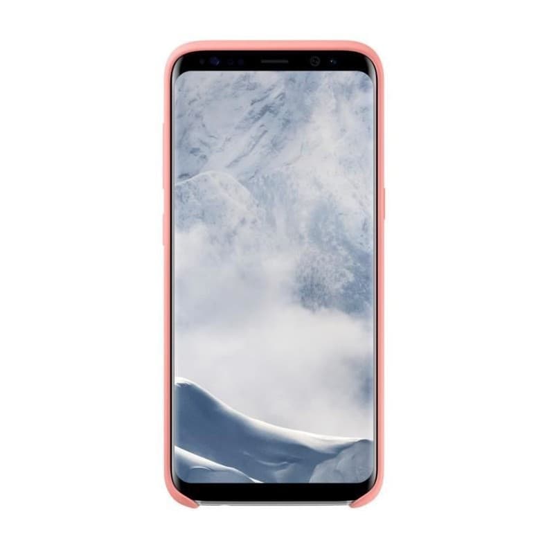 Samsung Coque Silicone S8+ Rose - Image 1