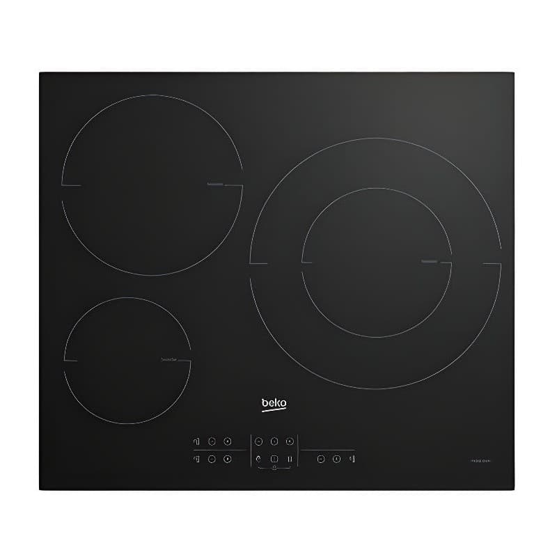 Beko HII63205MT plaque Noir Intégré 58 cm Plaque avec zone à induction 3 zone(s) - Image 1