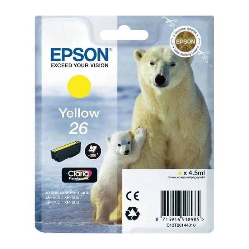 Epson Polar bear Cartouche "Ours Polaire" - Encre Claria Premium J" - Image 1