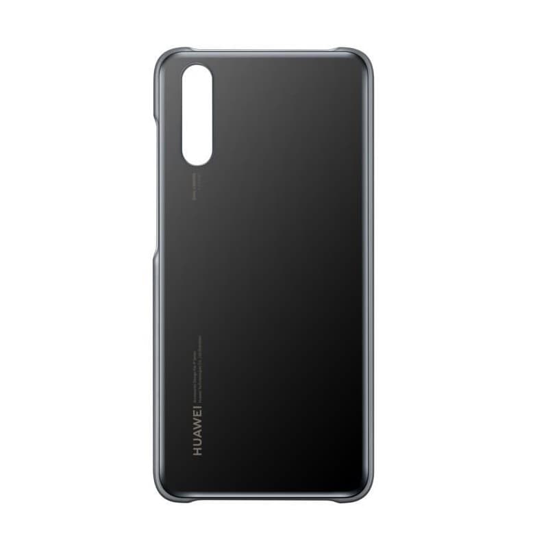 HUAWEI Coque rigide noire translucide Huawei pour P20 - Image 1