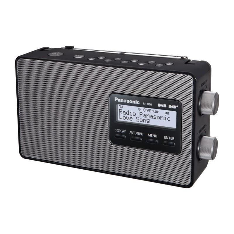 Lecteur CD/MP3 Panasonic RF-D10EG-K Bluetooth - Image 1