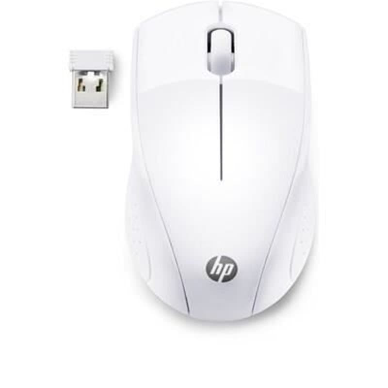 HP Souris sans fil 220 (Blanc neige) - Image 1