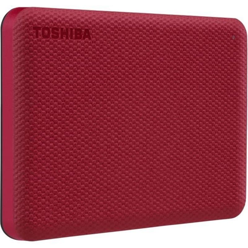 Disque Dur Externe Toshiba CANVIO ADVANCE Rouge 1 TB USB 3.2 Gen 1 - Image 1