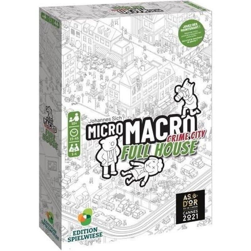 Jeu de société BKR Bunker Micro Macro 2 Crime City - Full House - Image 1