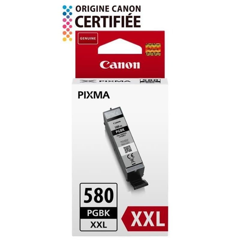 Canon Cartouche d'encre noire pigmentée à haut rendement PGI-580XXL - Image 1