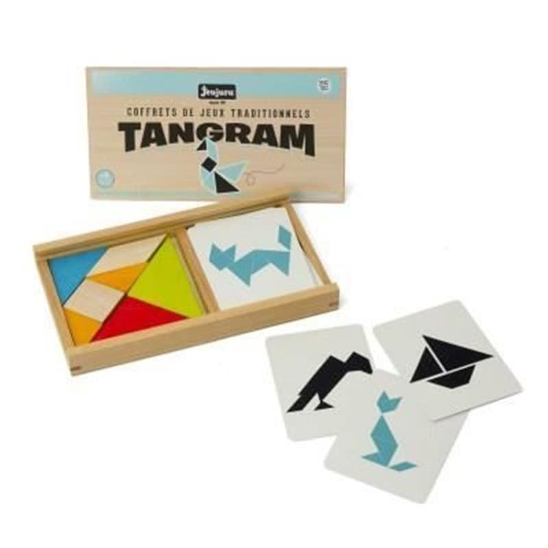 Jeu de société Jeujura Tangram J8144 (FR) Bois - Image 1