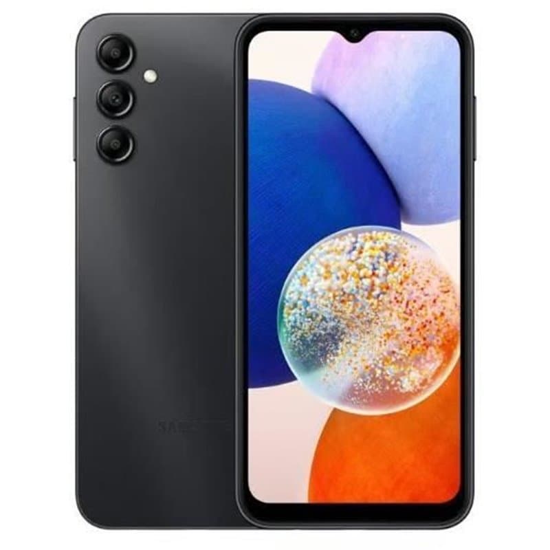 Samsung Galaxy A14 16,8 cm (6.6") Double SIM 4G USB Type-C 4 Go 128 Go 5000 mAh Noir" - Image 1