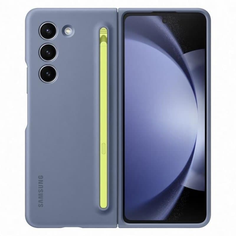 Coque SAMSUNG Z Fold5 avec S Pen intégré - Bleu - Image 1