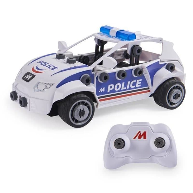 Véhicule Télécommandée Meccano Junior STEM Véhicule Télécommandée Voiture de police - Image 1