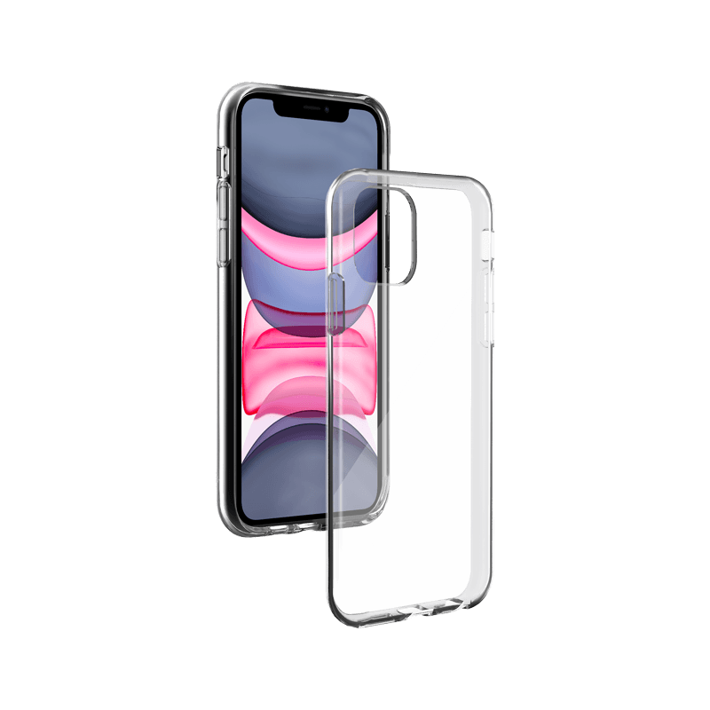 Coque iPhone 11 Souple Transparente Bigben - Image 1