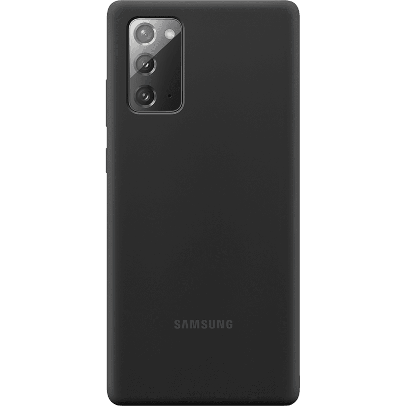 Coque Silicone Noire pour Samsung G Note 20 Samsung - Image 1
