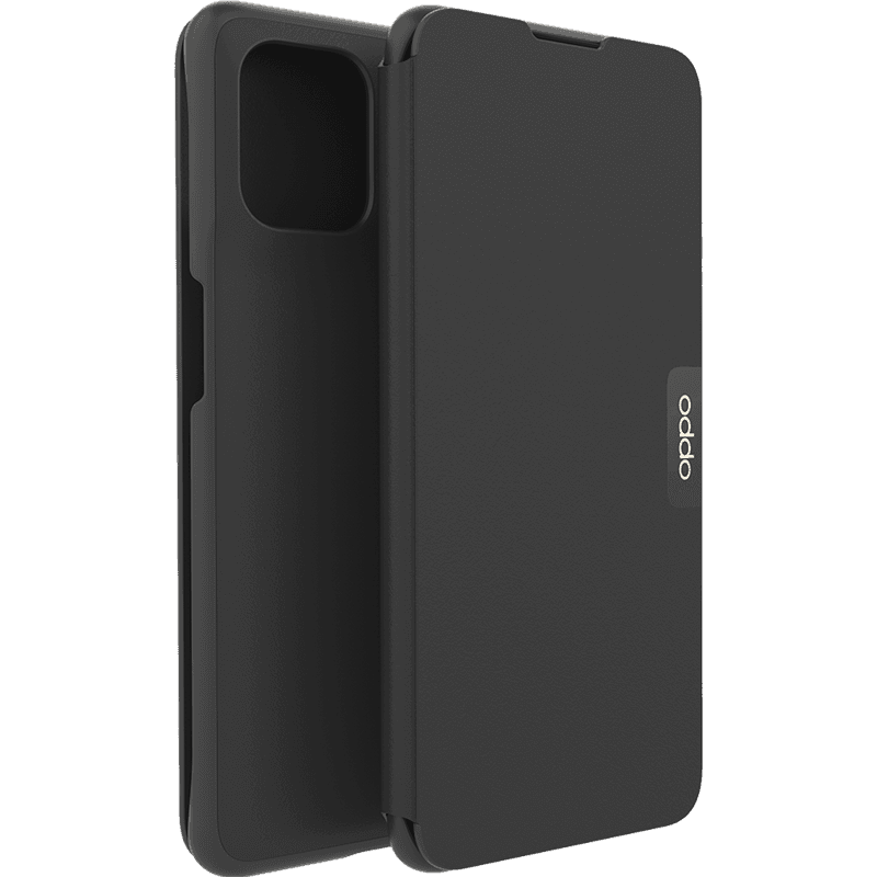 Folio Flip Cover Noir pour Oppo Find X3 Pro Oppo - Image 1