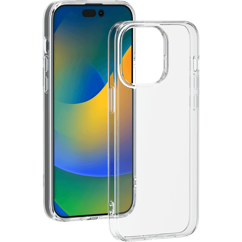 Coque iPhone 15 Pro Souple Transparente Bigben - Image 1