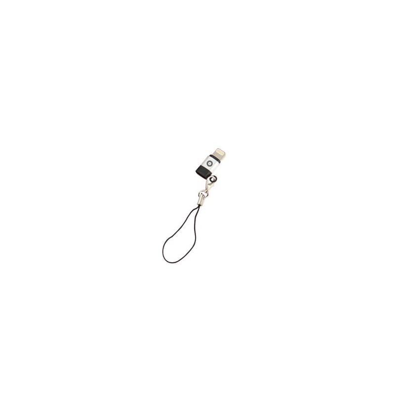 Adaptateur Charge & Sync Micro-USB/Lightning+Attache - Image 1