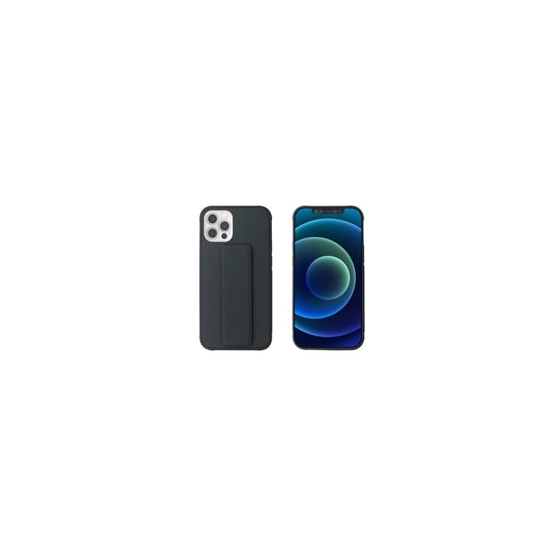 Coque Avec Fonction Stand Bleu iPhone 12/12 Pro - Image 1