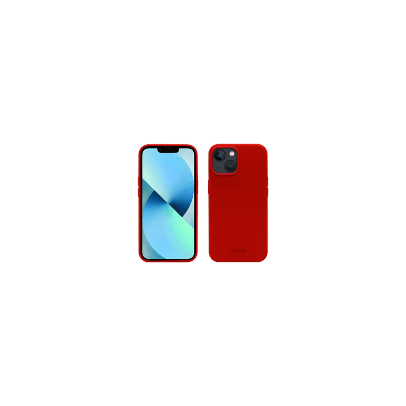 Coque Smoothie Recycle Rouge iPhone 13 - Image 1