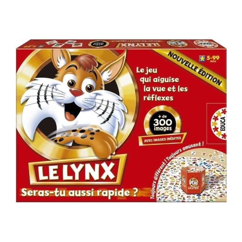 Jeu de société Educa 15346 Le Lynx 300 (FR) - Image 1