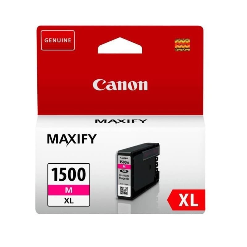 Canon Cartouche d'encre magenta haut rendement PGI-1500XL - Image 1