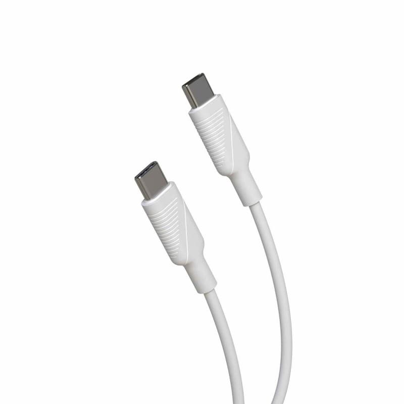 Câble USB-C Muvit MCUSC0008 Blanc 1,2 m - Image 1
