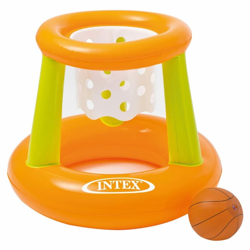 Jeu gonflable Intex Orange Vert Panier de Basket 67 x 55 cm - Image 1