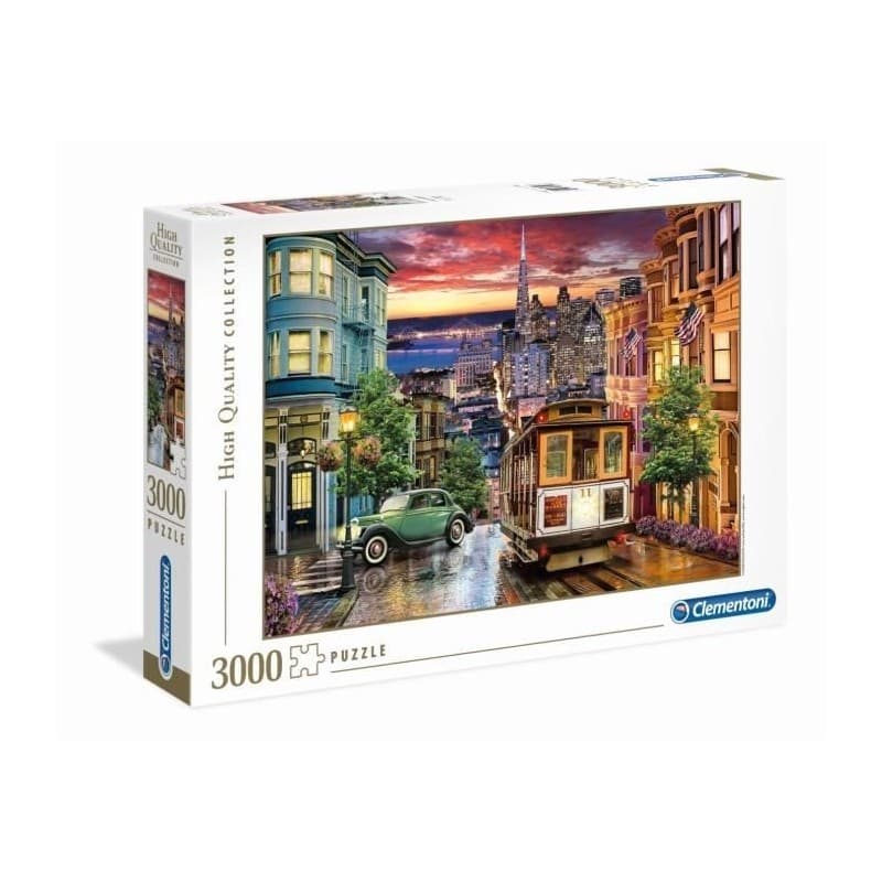 Puzzle Clementoni 33547 San Francisco - USA 3000 Pièces - Image 1