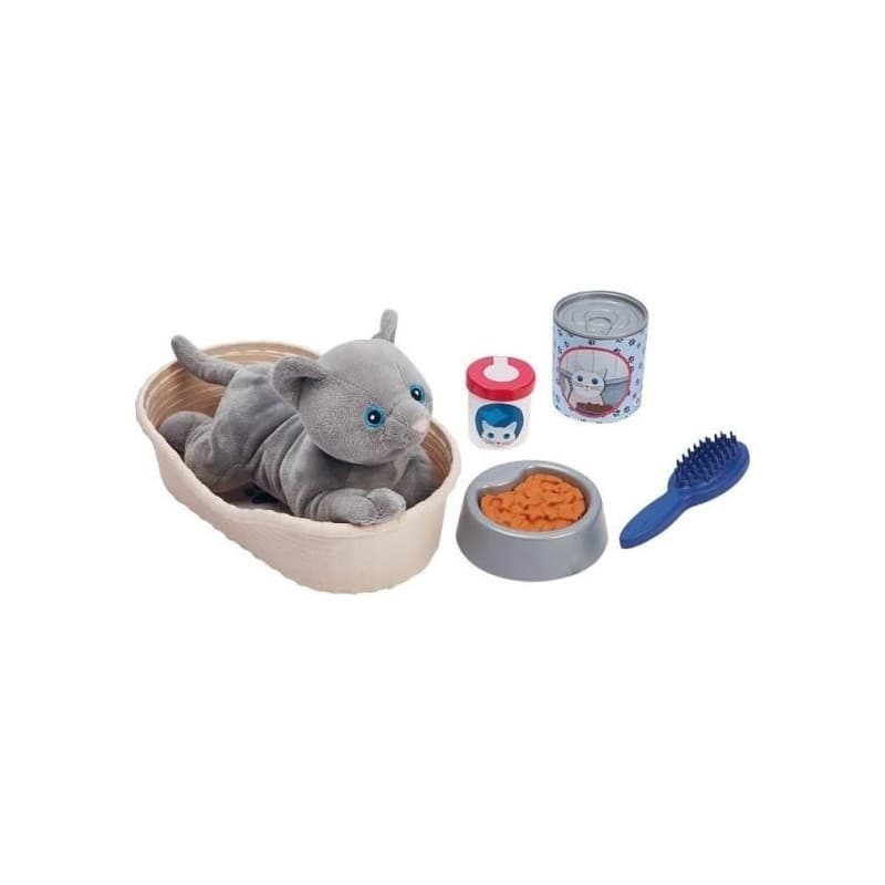 Jouet Peluche Ecoiffier Chat Multicouleur - Image 1