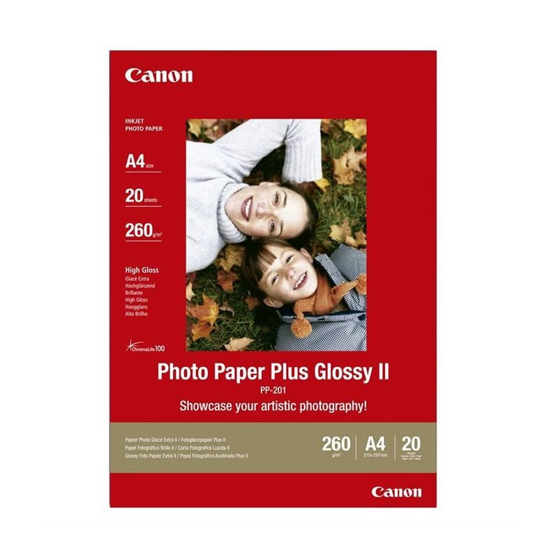 Canon Papier photo brillant extra II A4 PP-201 - 20 feuilles - Image 1