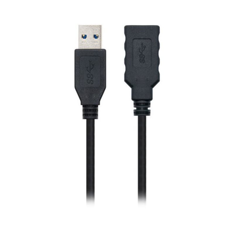 NanoCâble 10.01.0903-BK câble USB 3 m USB 3.2 Gen 1 (3.1 Gen 1) USB A Noir - Image 1