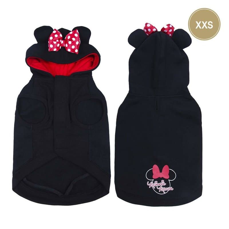 Pull pour Chien Minnie Mouse Noir XXS - Image 1