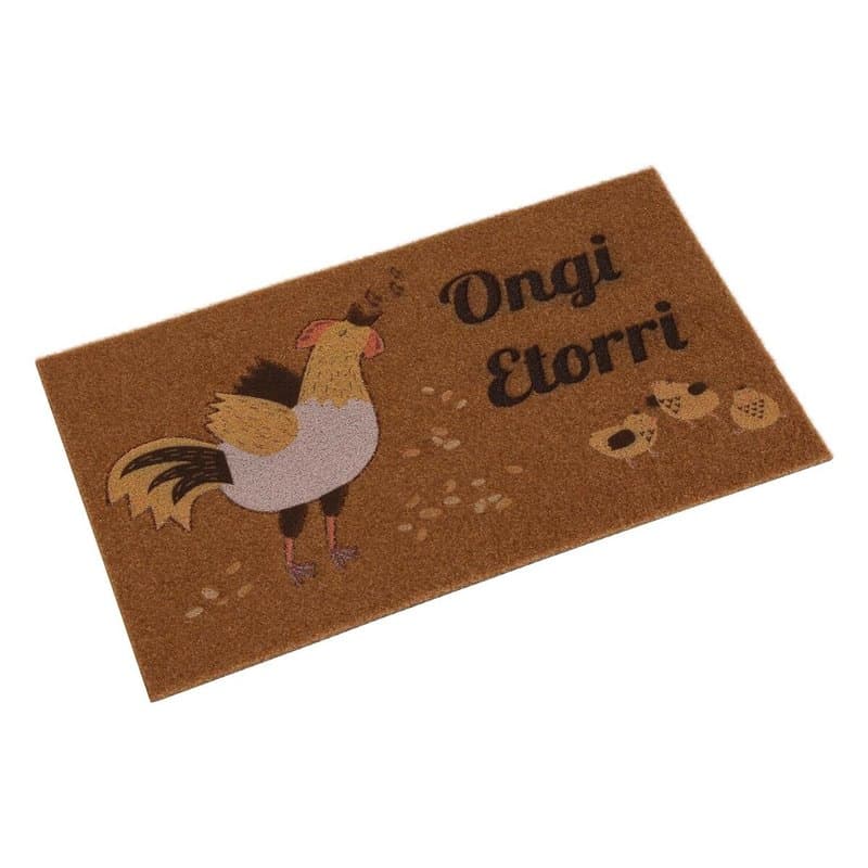Paillasson Versa Poule Fibres de coco 40 x 2 x 70 cm - Image 1