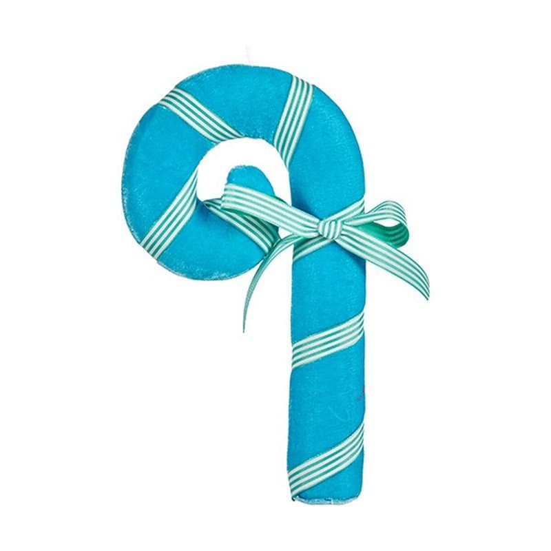 Décorations de Noël Bâton 15 x 4 x 27 cm Bleu - Image 1