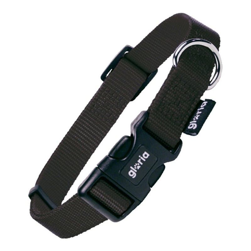 Collier pour Chien Gloria Noir Taille S (27-37 cm) - Image 1